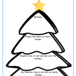 Printable Grade 3 Christmas Writing Worksheets Throughout All About My Christmas Worksheets