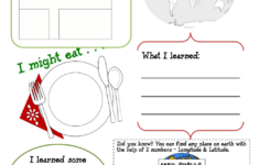 Printable Grade 4 Christmas Around The World Worksheets Worksheets in Christmas Map Skills Worksheets