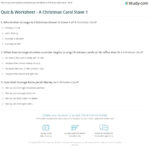 Quiz & Worksheet   A Christmas Carol Stave 1 | Study Regarding A Christmas Carol Vocabulary Stave 1 Worksheets