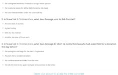 Quiz &amp; Worksheet - A Christmas Carol Stave 5 | Study within A Christmas Carol Worksheets Answer Key