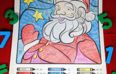 Santa Multiplication Activity pertaining to Super Teacher Worksheets Father Christmas