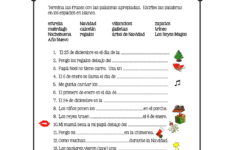 Spanish Christmas La Navidad Interactive Notebook Activities with regard to Spanish Christmas Activities Worksheets