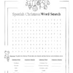 Spanish Christmas Word Search Worksheet | Madeteachers Inside Spanish Christmas Activities Worksheets