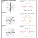 Systems Of Equations Graphing Worksheet: Practice Graphing Linear Regarding Solving Linear Systems By Graphing Christmas Worksheets Answers