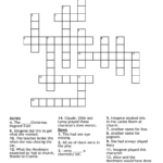 The Best Christmas Pageant Ever! Crossword   Wordmint Within Free Worksheets For The Best Christmas Pageant Ever