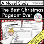 The Best Christmas Pageant Ever Novel Study Unit | Comprehension Inside Best Christmas Pageant Ever Worksheets