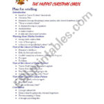 The Muppet Christmas Carol (Plan For Retelling)   Esl Worksheet Within Muppets Christmas Carol Worksheets
