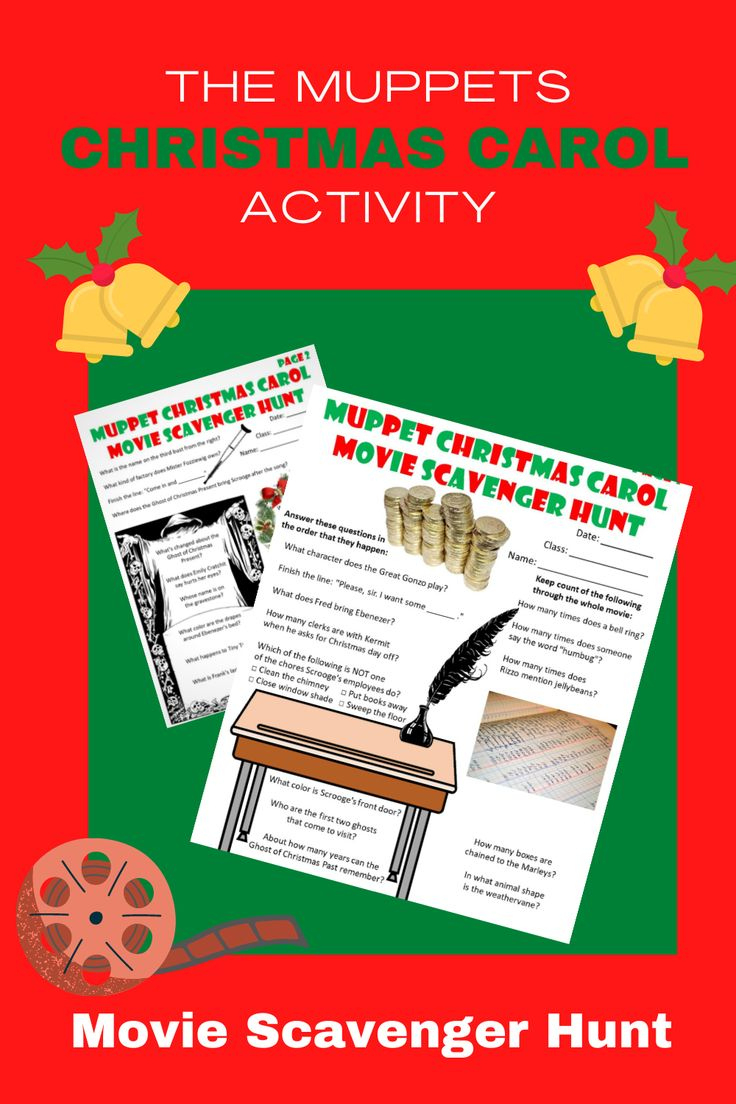 The Muppets Christmas Carol Printable Activity regarding Muppets Christmas Carol Worksheets