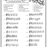 The Original Puzzle   Worksheets Library Regarding Christmas Music Name That Song Worksheets
