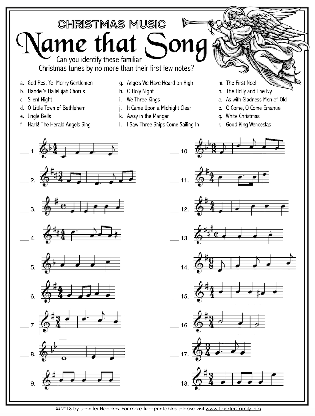 The Original Puzzle - Worksheets Library regarding Name That Christmas Song Worksheets Answers