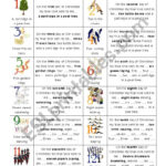The Twelve Days Of Christmas   Esl Worksheetalien Boy Throughout 12 Days Of Christmas Worksheets Answers
