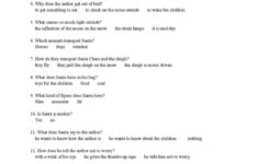 Twas The Night Before Christmas A Sequencing Activity - Worksheets throughout Night Before Christmas Worksheets