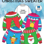 Ugly Christmas Sweater Craft   English Created Resources For Beyond The Worksheets Ugly Christmas Sweaters