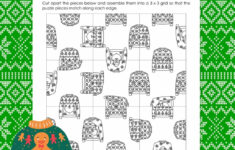 Ugly Christmas Sweater Square Edge Matching Puzzle | Math = Love for Ugly Christmas Sweater Worksheets Answer Key