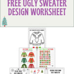 Ugly Sweater Worksheets (Free Printables) Inside Ugly Christmas Sweater Worksheets
