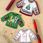 Ugly Sweaters Printable For Your Ugly Sweater Party   100 Directions With Regard To Ugly Christmas Sweaters Beyond The Worksheets