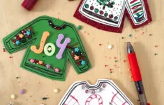 Ugly Sweaters Printable For Your Ugly Sweater Party - 100 Directions with regard to Ugly Christmas Sweaters Beyond the Worksheets