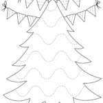Weihnachtsübungen «Linien Nachspuren» Für Kinder Zum Ausdrucken Inside Christmas Tree Worksheets