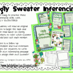 Welcome To The Uni Corner: Ugly Sweater Inferencing! With Ugly Christmas Sweater Worksheets Answers