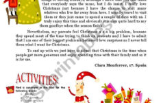 What Does Christmas Mean To You? - Esl Worksheetstupendam inside What Does Christmas Mean To You Worksheets