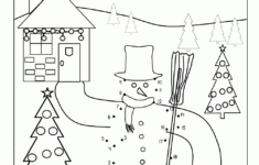 Winter Dot To Dot pertaining to Christmas Dot To Dot Worksheets