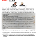 05B Cuban Missile Crisis: Analyzing Khrushchev & Kennedy'S Letters In Letter From Chairman Khrushchev To President Kennedy Worksheet Answers