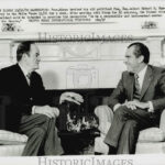 1970 Press Photo President Nixon And Hubert Humphrey Talk At White With Regard To The President's Photographer Worksheet
