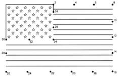 American Flag - Connect The Dots, Count2'S (Presidents' Day) with Presidents Day Math Worksheets