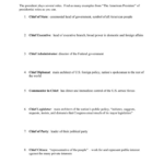 American President Worksheet: Movie Analysis Inside The American President Worksheet