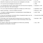 Civil Rights Movement Worksheet   Wordmint For President Kennedy's Speech On Civil Rights Worksheet