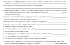 Cnn 80S: Midterm Study Guide On The Reagan Revolution - Studocu within President Reagan &amp;amp; the Reagan Revolution Worksheet Answer Key