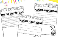 Duck For President Activities Presidents' Day Read Aloud Reading pertaining to Duck For President Worksheets