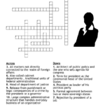 Executive Branch Crossword   Wordmint Inside The President's Cabinet Executive Branch Departments Worksheet