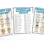 Free President'S Day Scavenger Hunt Printable Intended For President Scavenger Hunt Worksheet