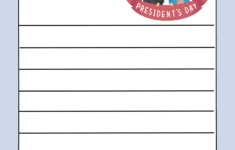 Free Printable If I Was President Writing Prompt - Classy Mommy with regard to President&amp;#039;s Day Worksheets