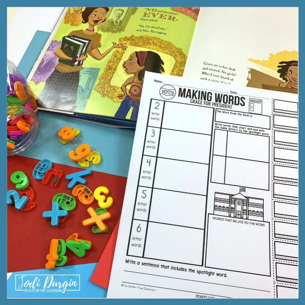 Grace For President Activities And Lesson Plans For 2026 with Grace For President Worksheets