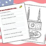 If I Were President For A Day" Worksheet Throughout How To Become President Of The United States Worksheet