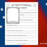 If I Were President" Worksheet Free Printable | Mrs. Merry With If I Were President Free Printable Worksheet