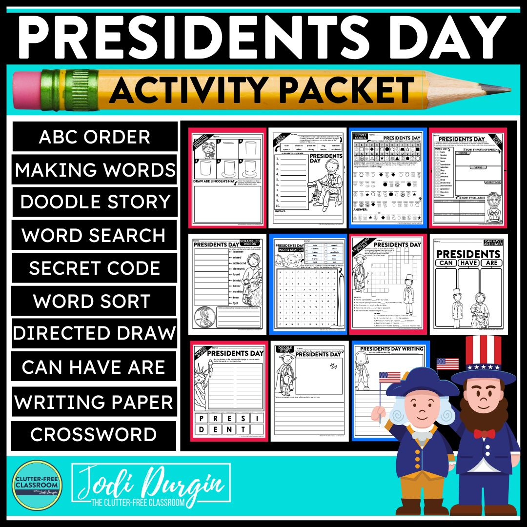 Inauguration Day Activities For Elementary Students - 2026 pertaining to 7-6 Presidents Day Worksheet Answers