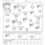 Independence Day Counting Worksheet   Free Printable, Digital, & Pdf With Presidents Day Math Worksheets