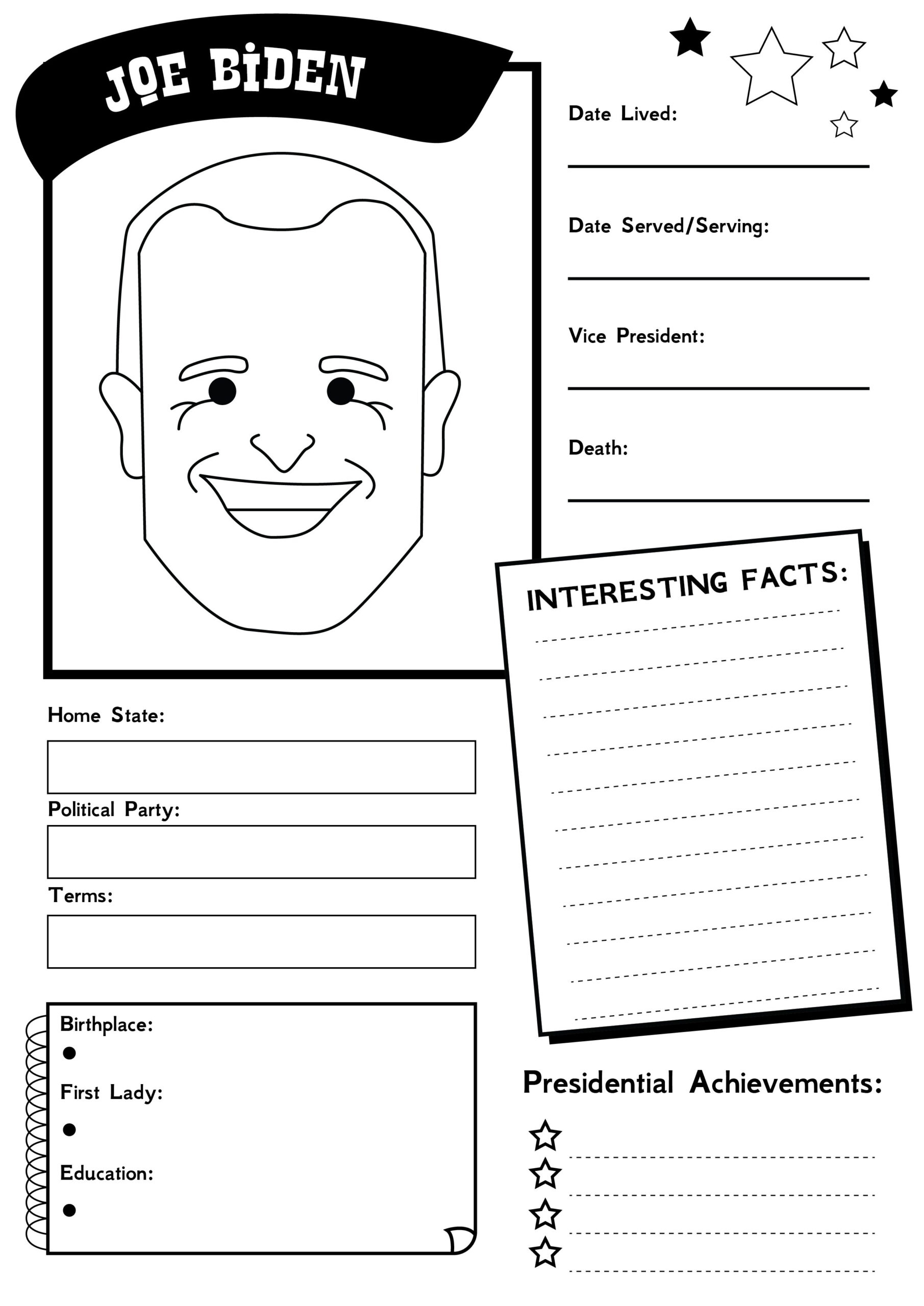 President Cigarette Activities For Elementary Presidents Day for Presidents Day Worksheets For Kids