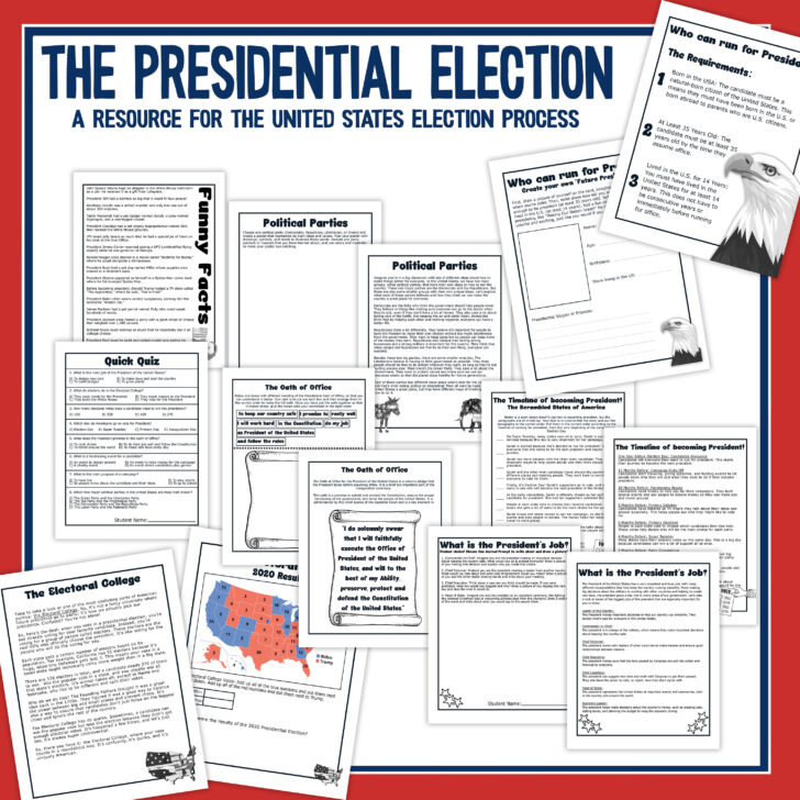 Electing the President Worksheet Answers Electing the President Worksheet Answers