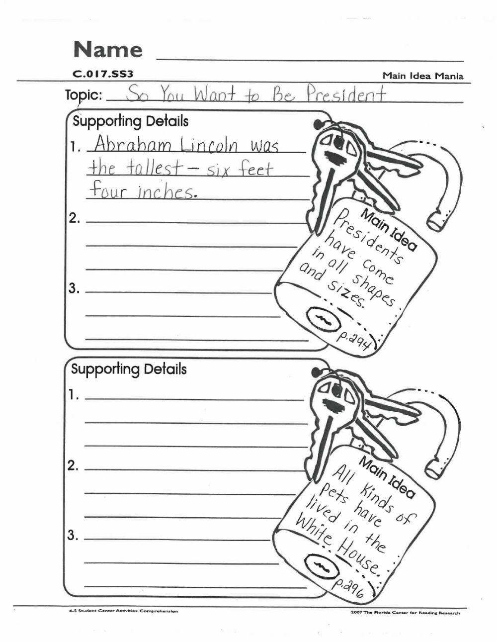 Presidents Day Activities So You Want To Be President (No Book in So You Want To Be President Worksheets