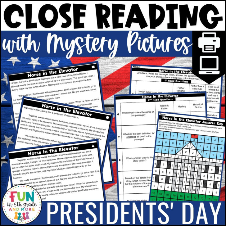 Presidents Day Reading Comprehension Worksheet Presidents Day Reading Comprehension Worksheet