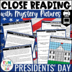 Presidents' Day Reading Comprehension Passages With Mystery Within Presidents Day Reading Comprehension Worksheets