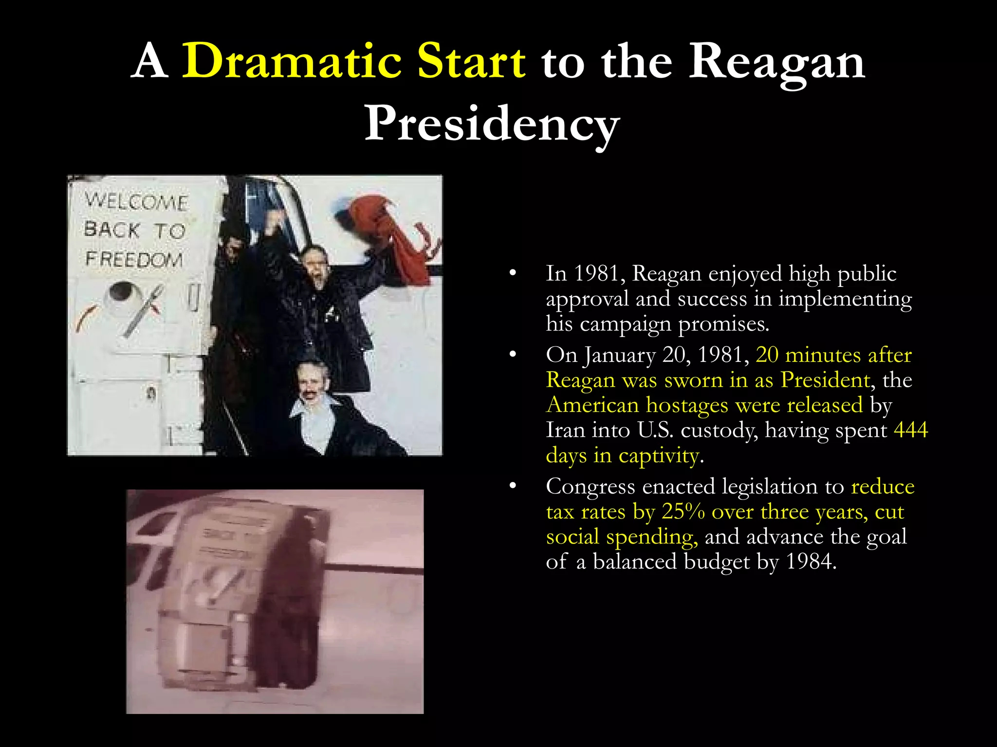 Reagan Revolution | Ppt inside President Reagan And the Reagan Revolution Worksheet