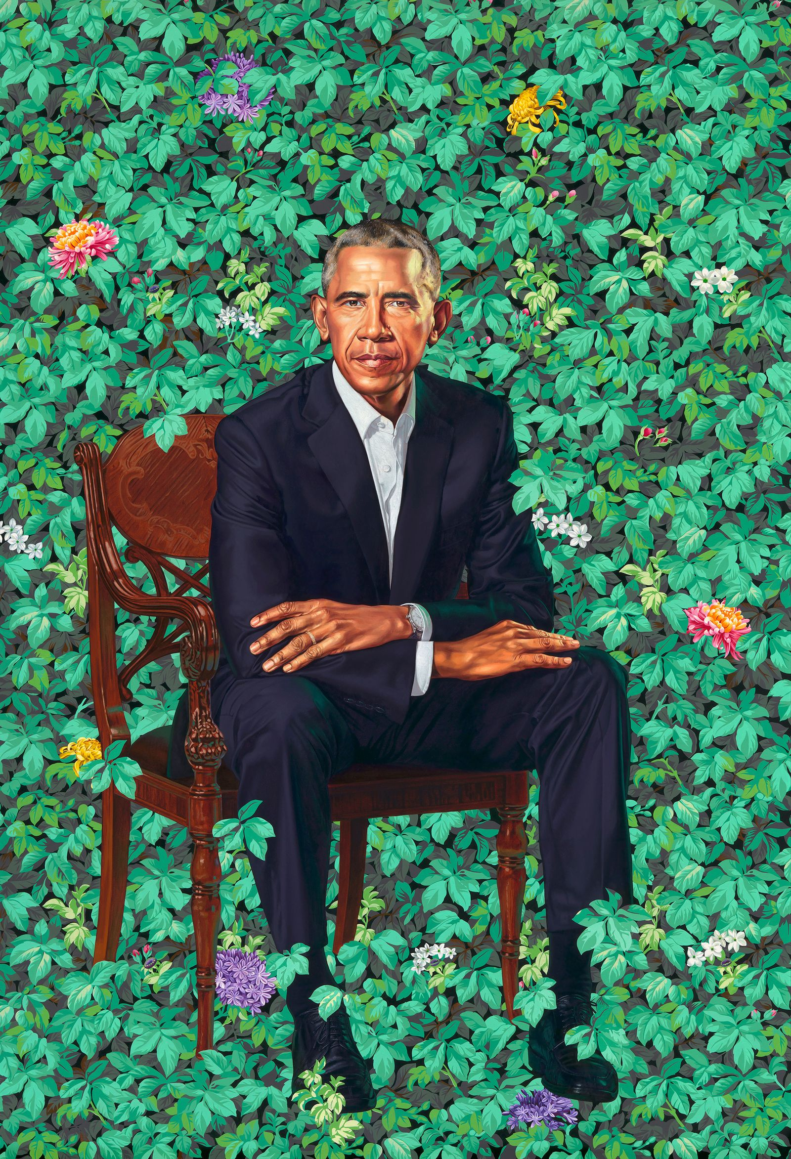 The Shifting Perspective In Kehinde Wiley&amp;#039;S Portrait Of Barack intended for The President&amp;#039;S Photographer Video Worksheet Answers