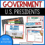 U.s. Presidents Interactive Digital Activities | Presidential Throughout All The President'S Men And Women Worksheet