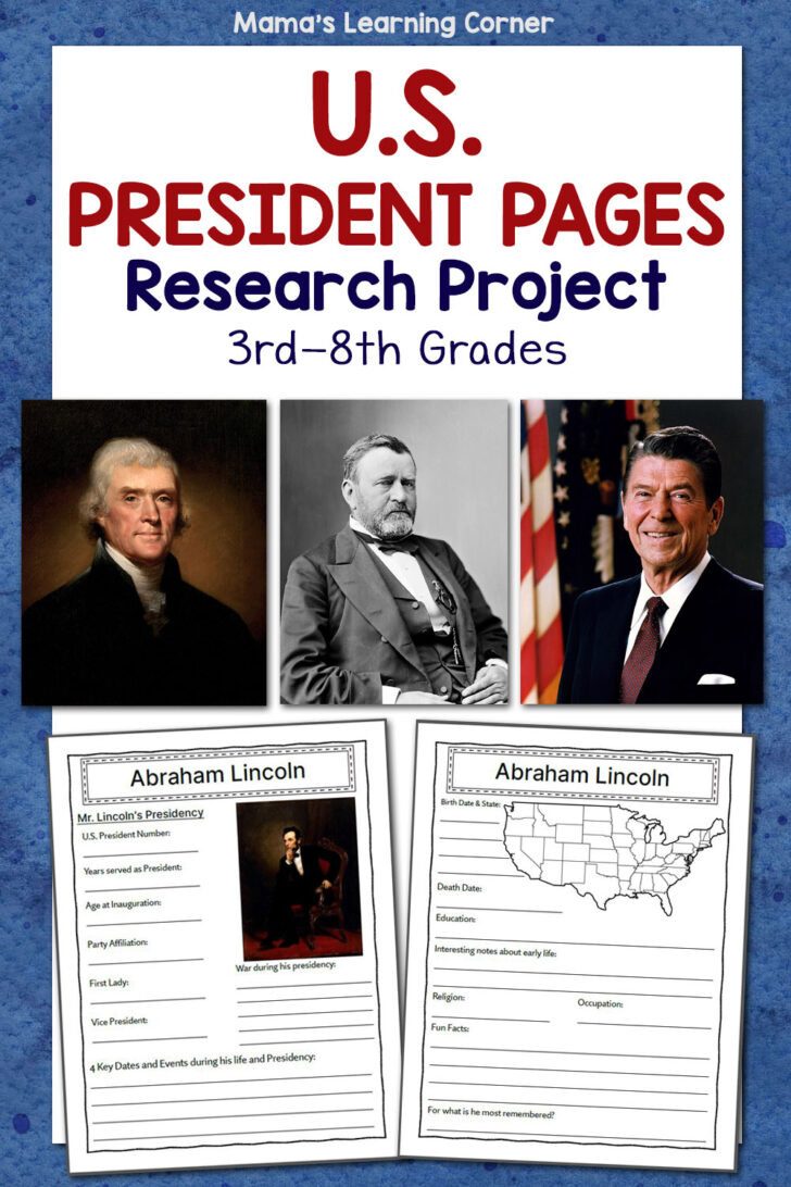 President Research Worksheet